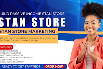 setup stan store beacons ai, payhip stan store design, stan store marketing