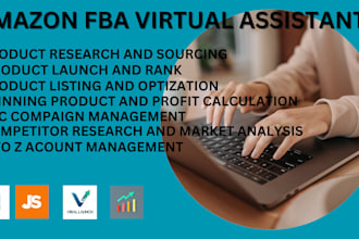 be your expert amazon fba virtual assistant for private label