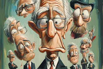 create funny political cartoons