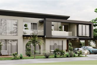 create modern and contemporary house exterior design