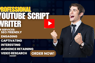 be your scriptwriter amazing youtube scripts, top notch scriptwriting history