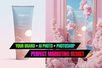 create brand visual with ai photo plus photoshop editing for marketing campaign