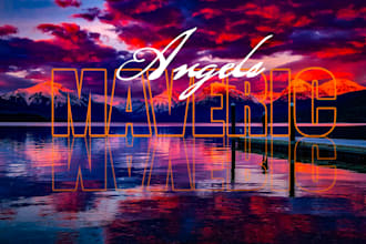 design transparent text effects with glass or hollow style