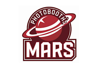design fun stylish photo booth logo