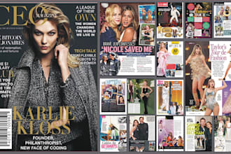 do professional magazine layout, booklet, lookbook,ads