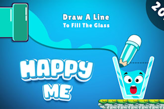 develop 2d game in unity for android, IOS, web and PC