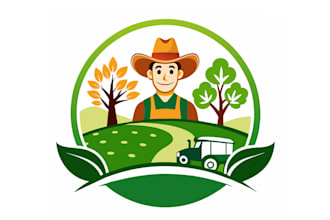 make genuine custom agriculture logo