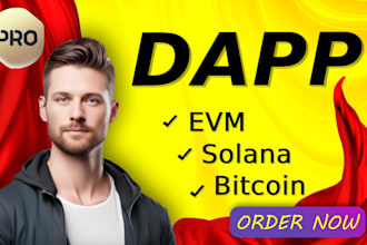 develop dapp and defi on evm, solana and xrp