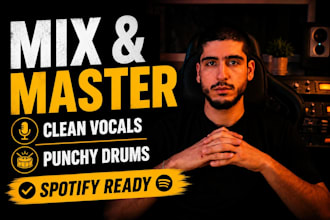 deliver industry standard mix and master with analog