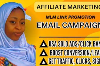 do viral MLM leads affiliate marketing solo ads link promotion email campaign