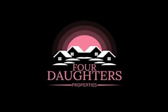 design elegant daughters properties logo