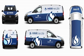 do vinyl wrap spots decals or van wrap, ford van for any vehicle