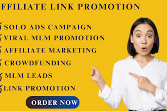 usa solo ads promote affiliate link MLM lead generation website promotion