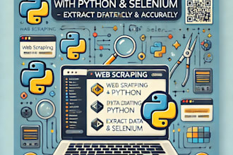 automate web scrapping with python, selenium, beautifulsoap