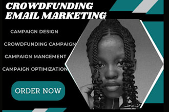 do crowdfunding campaign promotion gofundme, kickstarter with email marketing