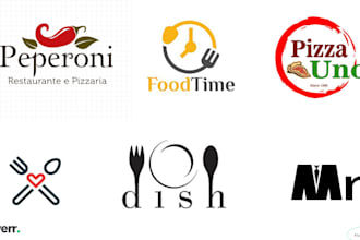 design a unique food, BBQ, coffee shop and restaurant logo design