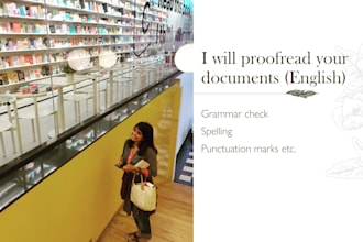 proofread your english document