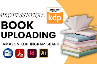 format edit book uploading for amazon kdp lulu ingram spark blurb barnes noble