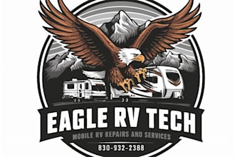 design awesome eagle logo