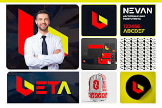 do minimalist business logo design with comprehensive brand guidelines