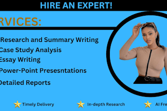 do case study analysis, essay, research and summary writing