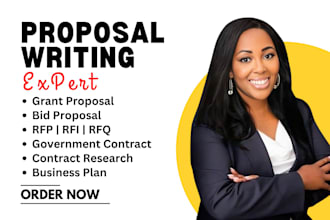 find rfp rfi rfq government contract write bid proposal tender grant proposal