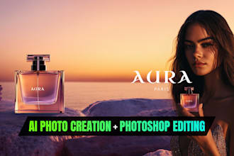 custom realistic ai image and photoshop for the best result