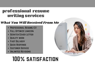 provide target job professional healthcare and nursing resume writing services