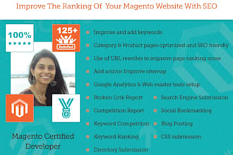 improve the ranking of your magento website with SEO