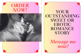 ghostwrite or rewrite your outstanding romance story