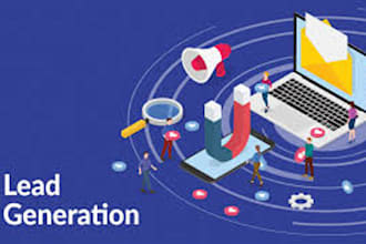 b2b lead generation, data entry and web research expert