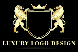 design gold luxury logo