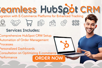 integrate hubspot CRM with ecommerce platforms for better tracking