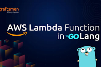 build high performance serverless API with golang or nodejs using AWS lambda