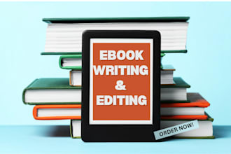 ghostwrite or edit ebook, KDP book writer, nonfiction ghostwriter ebook writing