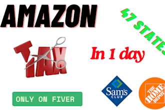 do amazon tax exemption in all USA states with in an hour