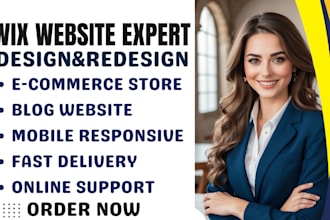 wix website redesign wix website design, wix studio, wix web redesign