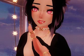 create 3d custom vrchat avatar vr character vrc furry avatar femboy anime model