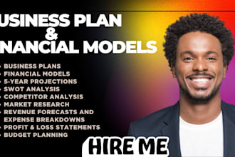 create professional business plans and financial models