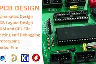 design pcb board circuit schematics prototype in altium eaglecad easyeda kicad