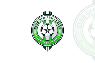 design sports and soccer custom logo