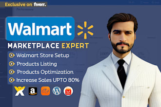 list products on walmart marketplace and optimize them
