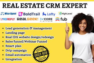 setup lofty crm follow up boss lofty boldtrail automation idx kvcore