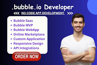 build bubble saas, bubble mvp, bubble io webapp