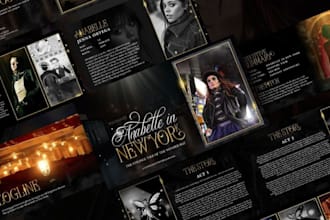 do film pitch deck, movie pitch deck, screenplay, tv shows, lookbook, web series
