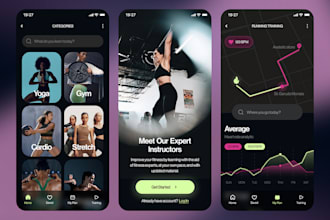 create ai workout app, fitness app, ai prediction model , ai gym app