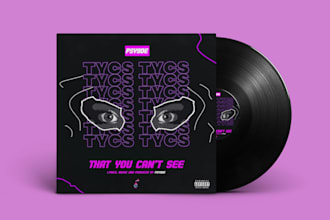 design album cover or single cover art