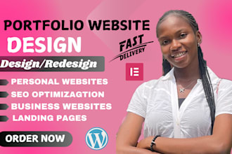 design portfolio website, personal website, business website, podcast website