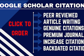 boost your google scholar citation count with peer reviewed journal