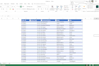 transform your disorganized data sheet into a clean and pro